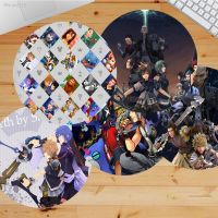 Disney Kingdom Hearts DIY Round Kawaii Cartoon Anime Gaming Mouse Pad Keyboard Mouse Mats Deskpad Girls Writing Desk Mats