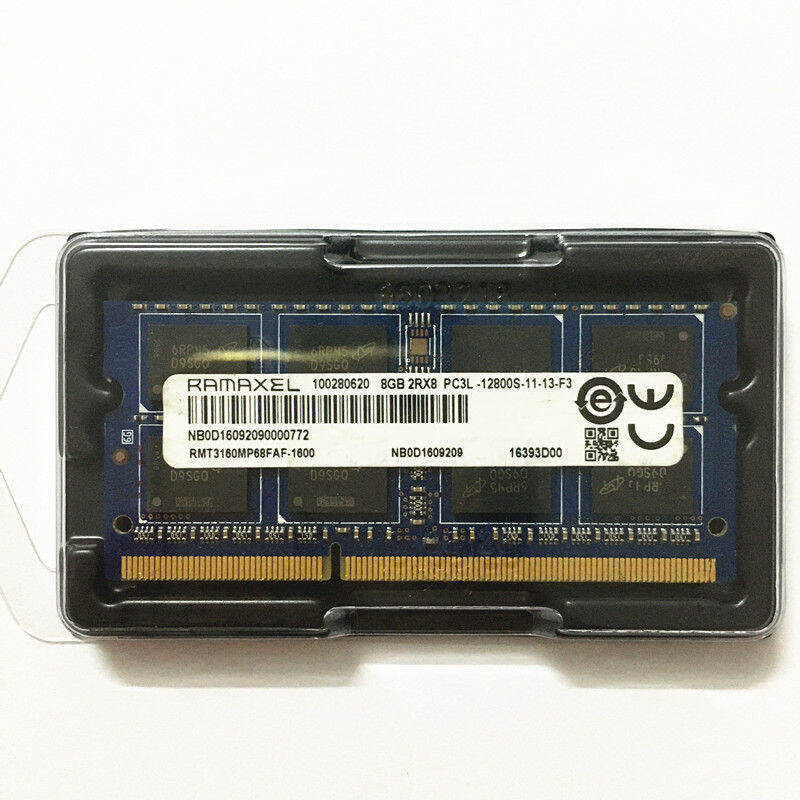 Ramaxel RAMS DDR3 8GB 1600MHz Laptop memory DDR3 8GB 2RX8 PC3L-12800S ...