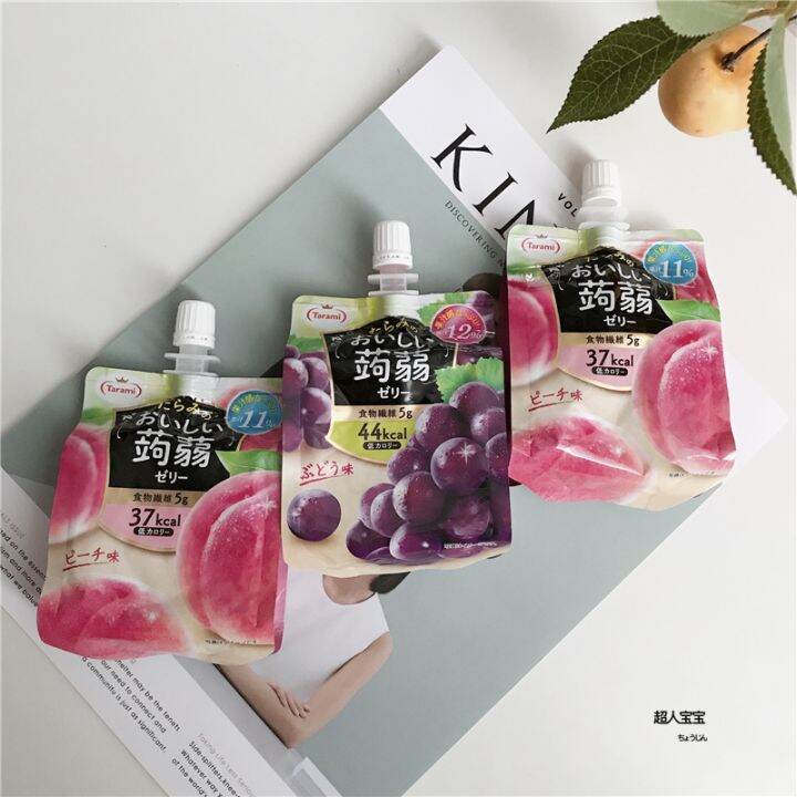 Japan imports snacks Tarami konjac absorbing le juice low-calorie jelly ...