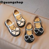 guangshop หวานกุทัณฑ์สาวหนังรองเท้าแบนน่ารักมุกทุกการแข่งขันป้องกันการลื่นเด็กเจ้าหญิงรองเท้านุ่มแต่เพียงผู้เดียว3-16ปี T22N08CC-46