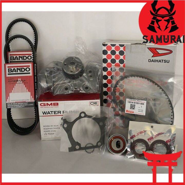 1 YEAR WARRANTY Kancil 850 Timing Belt Kit Set+vBelt+Water Pump (1SET