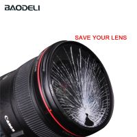 BAODELI ที่กรองรังสียูวี37 46 49 52 55 58 67 72 77 82มม. สำหรับกล้องแคนนอน M50 T6 6D 600D กล้อง Nikon D3200 D3500 D5100 D5600โซนี่ A6000