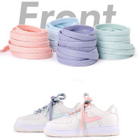 1คู่8มิลลิเมตรแบนข้นสีลูกอม AF1เด็ก S Hoelaces บาสเกตบอลรองเท้าผ้าใบแล่นเรือรองเท้า Laces อุปกรณ์รองเท้า60100120140