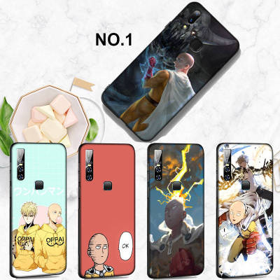 Casing หรับ OPPO A91 F15 A81 A92 A72 A52 A93 A94 Reno 2 2Z 2F 3 4 5 5K 6 4Z 6Z Lite Pro Plus A92S EL90 One Punch Man Anime Pattern Phone เคสโทรศัพท์