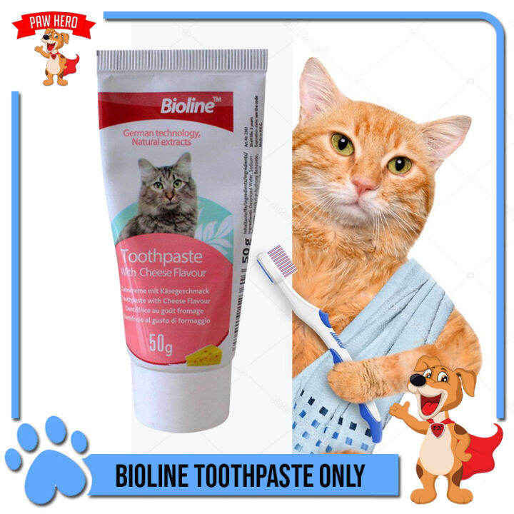 Bioline Dental Hygiene Set 50g For Cats (Cheese Flavor) (Dental Hygiene
