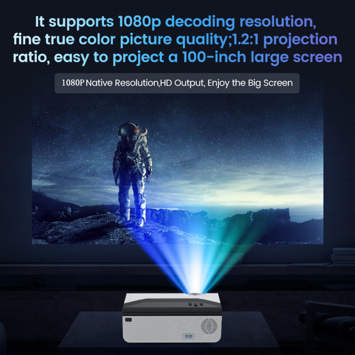 android-9-0-7000lumen-isinbox-is08-projector-โปรเจคเตอร์-mini-โฮมโปรเจคเตอร์-โปรแจ็คเตอร์-เครื่องฉาย-projector-4k-wifi-android-เครื่องฉายหนัง-โปรเจคเตอร์-bluetooth