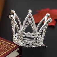 【hot】♚♟﹊  Children Rhinestone Hair Clip Ornaments Kid Comb Headdress Birthday Decoration