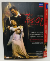 Puccini opera: Tosca Pavarotti / James Conlon Chinese subtitle dvd-d9