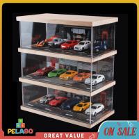 Pelaso เคสผลิตภัณฑ์ตกแต่งบนโต๊ะรถโมเดล Diecast สำหรับนักสะสมโมเดล1/64