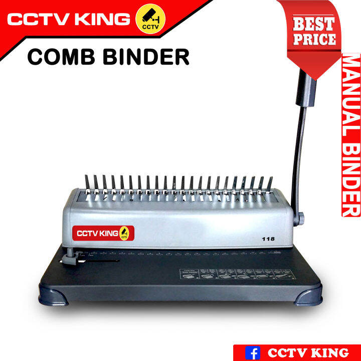 Ring Binder, Manual Comb Binder, Book Binding Machine, BINDER Lazada PH
