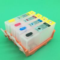 +【； Refillable Cartridge Replacement Refill Kit With ARC Chip For HP 655 Deskjet 3525 4615 4625 5525 6525 Inkjet Printer