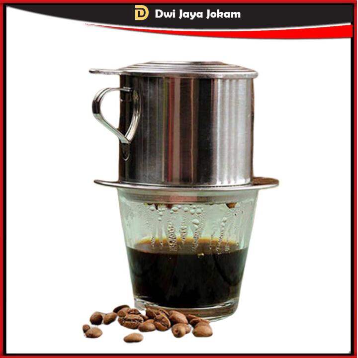 Caffettiera Vietnamita In Acciaio Inox - Filtro Drip Per Caffè, 7,5 Cm, Portatile E Riutilizzabile