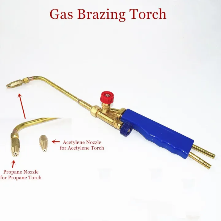 Gas Brazing Torch H012 Oxygen Propane Acetylene Liquified Gas for