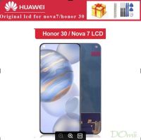 ของแท้6.53นิ้วแทนโดยหัวเว่ยจอแสดงผล Nova 7 5G หน้าจอสัมผัส LCD ประกอบ Digitizer สำหรับ Huawei Honor 30หน้าจอ LCD