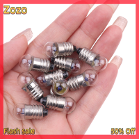 Zozo ✨Ready Stock✨ 10pcs Miniature round 0.3A 2.5V Small Light CANNON สำหรับหลอดไฟทดลองนักเรียน