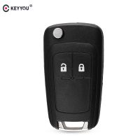 【☸】 islwpi KEYYOU 2ปุ่มพลิกรถระยะไกลสำหรับ Opel Vauxhall Astra Zafira สำหรับเชฟโรเลตครูซบูอิคปกที่สำคัญ HU100