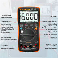 AN9002 Bluetooth Digital Multimeter 6000 Counts True RMS ACDC Current Voltage Tester Professional Auto-Range Multimetro