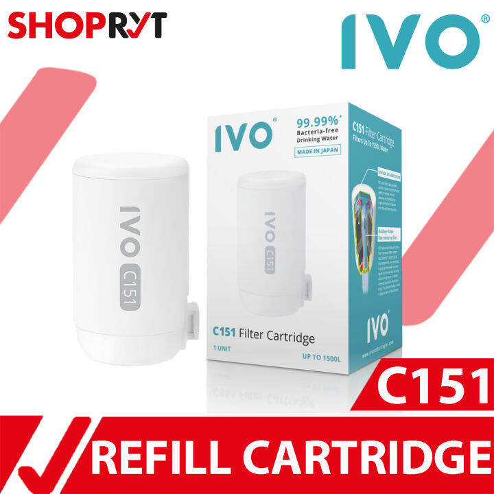 IVO C151 Faucetmounted Water Purifier Cartridge (1500L) Lazada PH