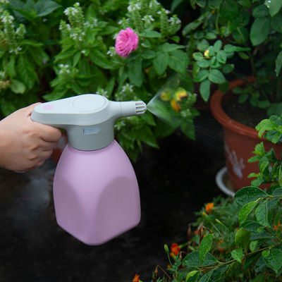 2021Electric Garden Sprayer 1.5L Electric Plant Mister Spray Bottle for Garden Watering Can Spritzer Automatic Plant Watering Device