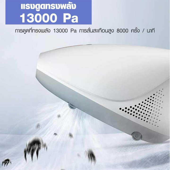 รับประกัน-1-ปี-deerma-cm800-เครื่องดูดฝุ่น-แรงดูดสูง-13000pa-vacuum-cleaner-cm800-ดูดฝุ่น-กำจัดสารก่อความแพ้-vacuum-cleaner-ใช้สำหรับดูดฝุ่นบนที่นอนและโซฟา