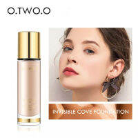 O.TWO.O Invisible Foundation รองพื้นแต่งหน้า มอยเจอร์ไรเซอร์ ช่วยให้หน้าชุ่มชื้น มี 8 เฉดสี สำหรับเเต่งหน้า