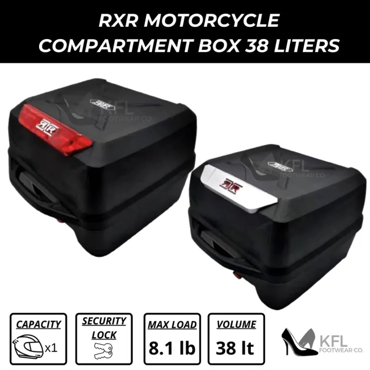 laz global store KFL RXR Complete Collection Motorcycle Compartment Box