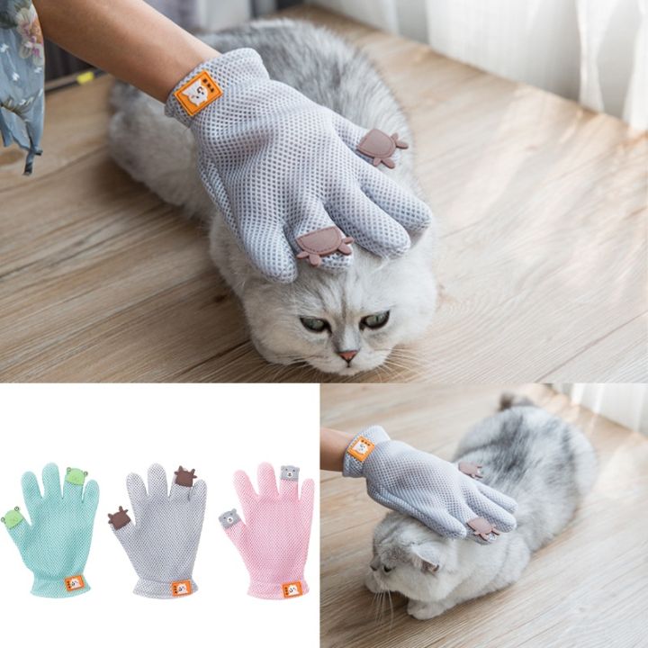 ewyn-พร้อมจัดส่ง-ถุงมือรูดขน-ถุงมือถุงมือผ้า-ถุงมือแปรงขน-หวีขนแมว-ถุงมือแปรงขนแมว