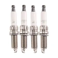 4 Pcs Car Metal Spark Plug Iridium Platinum Spark Plug 95770 ILZKBR7B8DG 0242129512, for Peugeot Citroen Mini Cooper