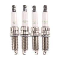 4 Pcs Car Metal Spark Plug Spark Plug 95770 ILZKBR7B8DG 0242129512, for