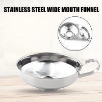 Stainless Steel Canning Funnel for Wide and Regular Jars Kitchen Funnel Mason Jar Funnel With Handle Kitchen Supply Kitchen Tool