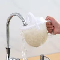 Quick Automatic Rice Washer Beans Cleaning Strainer Cereals Washing Filter Rice Sieve Colander Basket Kitchen Gadgets Colanders Food Strainers