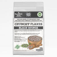 Organic/Bio Crunchy Black Quinoa Flakes | แบล็ค ควินัว แฟล็กซ์ อบพอง 330g