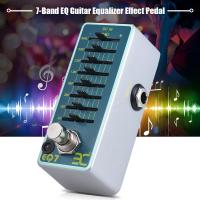 [okoogee]ENO EX EQ7 Guitar Equalizer Effect Pedal 7-Band EQ Full Metal Shell True Bypass