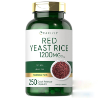 Carlyle Red Yeast Rice 1200 mg | 250 Capsules