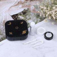 【CW】❍﹊✾  Contact Lenses Star With Mirror Holder Eyewear Accessaries