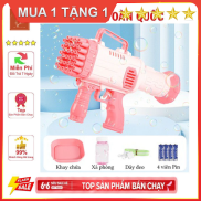 Đồ Chơi Sung Bắn Bong Bóng 32 Nòng Siêu Mạnh TẶNG KÈM NƯỚC BONG BÓNG