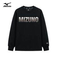 Mizuno กีฬาอเนกประสงค์ฤดูใบไม้ผลิเสื้อกันหนาวมีฮู้ดเสื้อลำลองกลางแจ้งคู่รักอินเทรนด์แบรนด์สำหรับวิ่งผู้หญิงและผู้ชาย