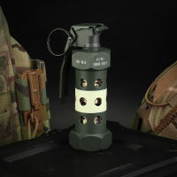 Outdoor Camping Light ยุทธวิธี M84 Grenade Dummy Survival Strobe LED โคมไฟรุ่นเลียนแบบ Cosplay Props คอสเพลย์ทหาร Gears