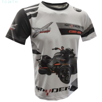 New！Can Am 2023！Spyder Never Stop Design No.4 US 3D Mens T-shirt S-5XL High quality products （Freeprinting of names）