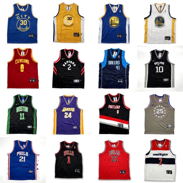 Embroidery Jersey Basketball Makapal Tela (Can Fit 40-70kg) | Lazada PH