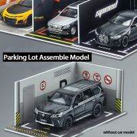 Scale1:32 Parking Lot PVC Easy Assemble Model For Building Garage Parking Space Scene Layout Model Car Collection 1Pcs