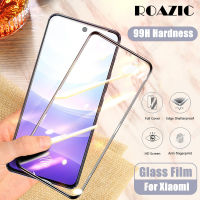 ROAZIC ปกป้องหน้าจอสำหรับกระจกเทมเปอร์ Xiaomi Redmi Note 12 12 12S 11S 10 9S 9T 12C 10A 10C 9A 9T A1 A2 Mi 13 13T 12T 11T 10T Lite POCO M4 M3 F4 F5 X5 x3 Pro NFC 4G 5G 99H ความแข็งฟิล์มแก้ว TG001คุ้มครองเต็มรูปแบบ