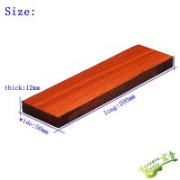 ‘；【- Padauk  Guitar Bridge Pull String Guitar Production Material Accessories 200*50*12MM