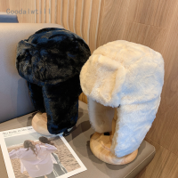 ผู้หญิงฤดูหนาวหมวก NiceThickened หมวกอบอุ่นรัสเซียหมวกเกาหลีแฟชั่น Ushanka Earflap นักบินหมวกผู้หญิงแนวโน้มหมวกเครื่องบินทิ้งระเบิด