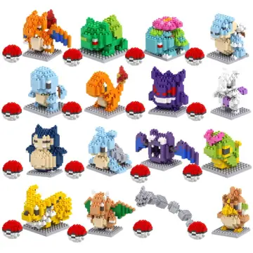 Pokemon Building Blocks, Bricks Anime Figure