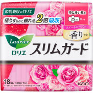 KAO Laurier SlimGuard Sweet Rose Fragrance Long