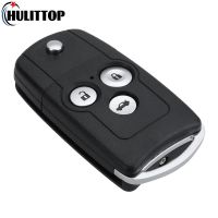 3ปุ่มรถ Remote Flip Key Fob Case Shell สำหรับ Hondacivicaccord Jazz CRV HRV Auto Keys รีโมท Control