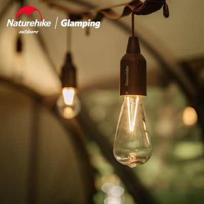 №❈┇ Naturehike ABS PC Hanging Rope Tent Lamp Waterproof Camping Garden Portable Night Light Atmosphere Lamp Charging Lamp 24H Work