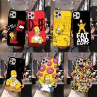 Funny Cartoon Homer Simpson Family Phone Case For iphone 14 13 12 11 Pro Mini XS Max 8 7 Plus X SE 2020 XR cover