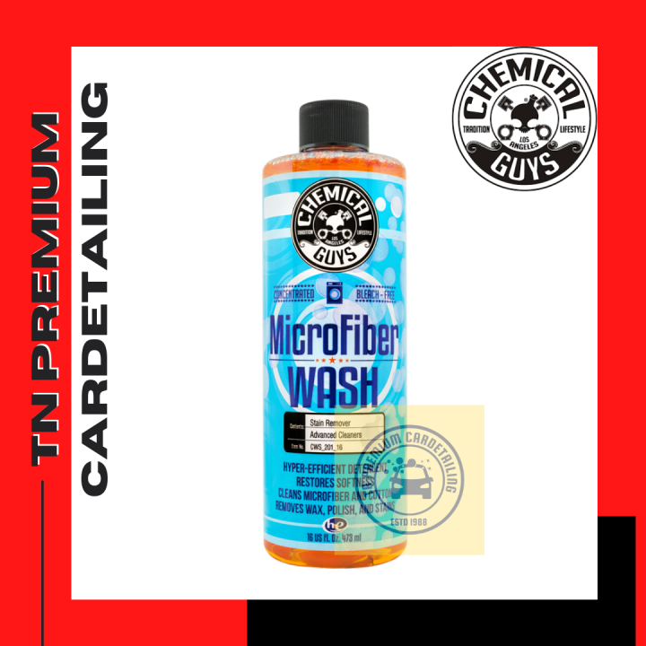 Chemical Guys - Microfiber Wash Cleaning Detergent concentrate,16 oz